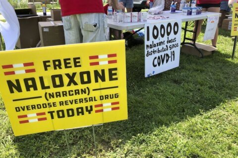 US overdose deaths fell 27% last year, the largest one-year decline ever seen